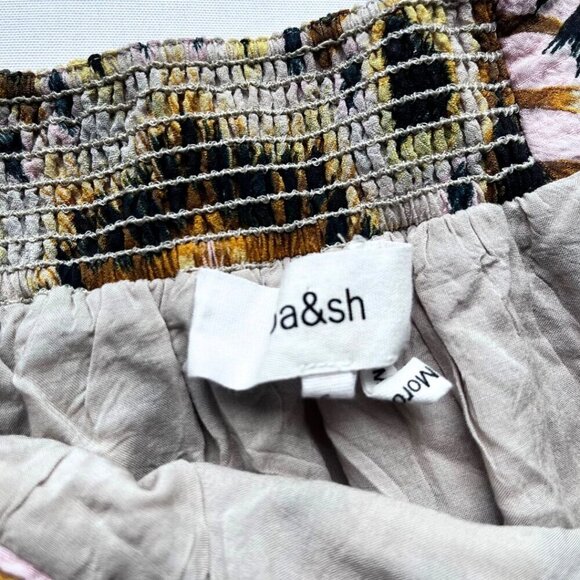 BASH CLAREN TIERED COLORFUL MIDI SKIRT - S - Picture 8 of 14